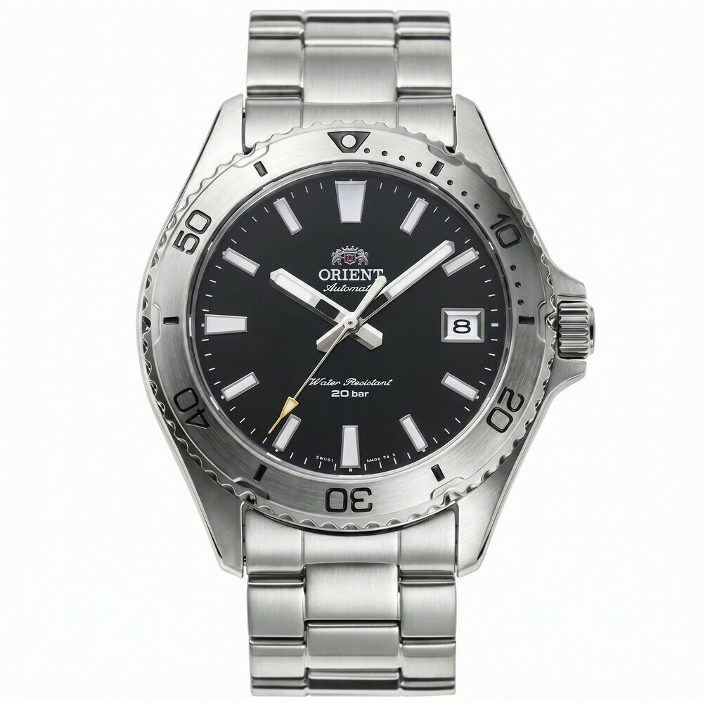 Montre de plong&eacute;e Orient Mako Diver II cadran noir homme RA-AC0Q01B