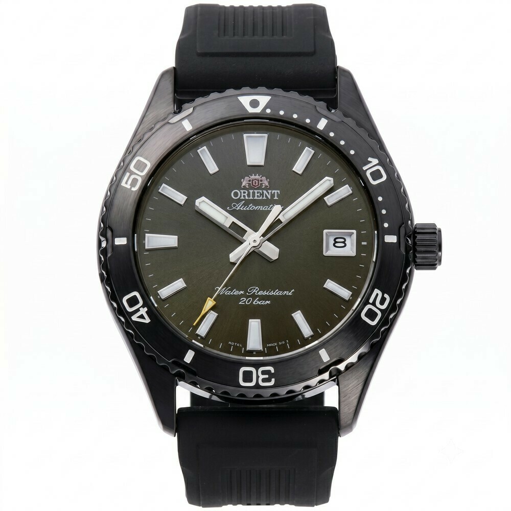 Montre automatique Orient Mako Diver II pvd noir homme RA-AC0Q10N