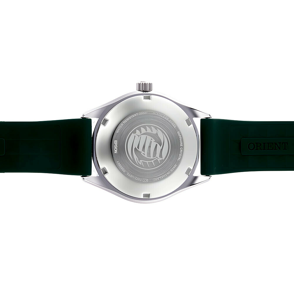 Montre de plong&eacute;e Orient Mako Diver II cadran vert homme RA-AC0Q11E arriere