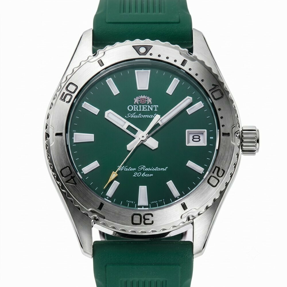 Montre de plong&eacute;e Orient Mako Diver II cadran vert homme RA-AC0Q11E