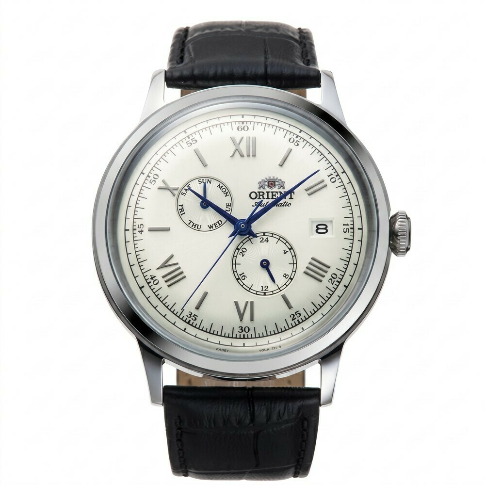 Montre automatique Orient Bambino cadran blanc homme RA-AK0701S