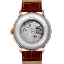 Montre automatique Orient bo&icirc;tier dor&eacute; ros&eacute; homme RA-AK0801S arriere