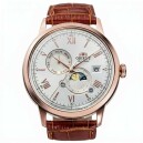 Montre automatique Orient bo&icirc;tier dor&eacute; ros&eacute; homme RA-AK0801S