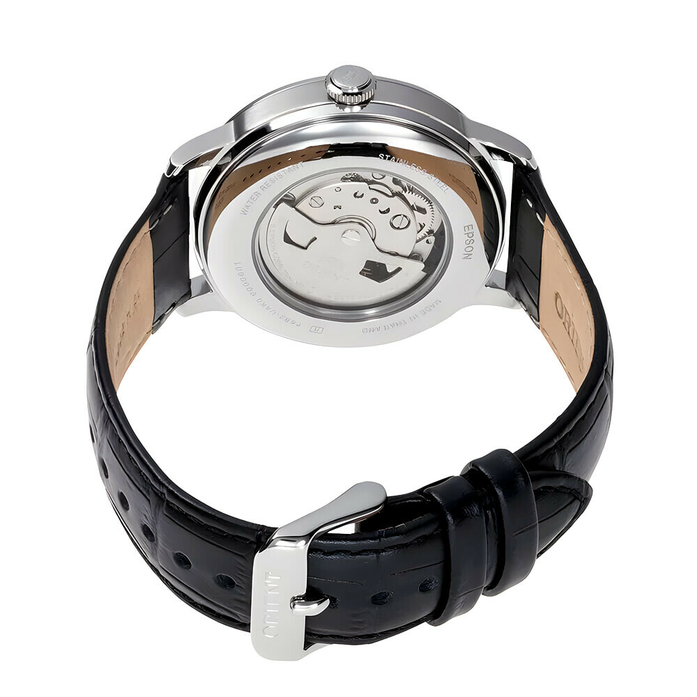 Montre automatique Orient cadran blanc homme RA-AK0802S fermoir