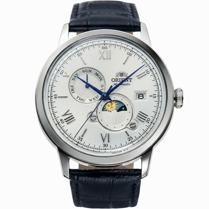 Montre automatique Orient cadran blanc homme RA-AK0802S