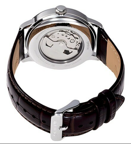Montre automatique Orient cadran cr&egrave;me homme RA-AK0803Y fermoir