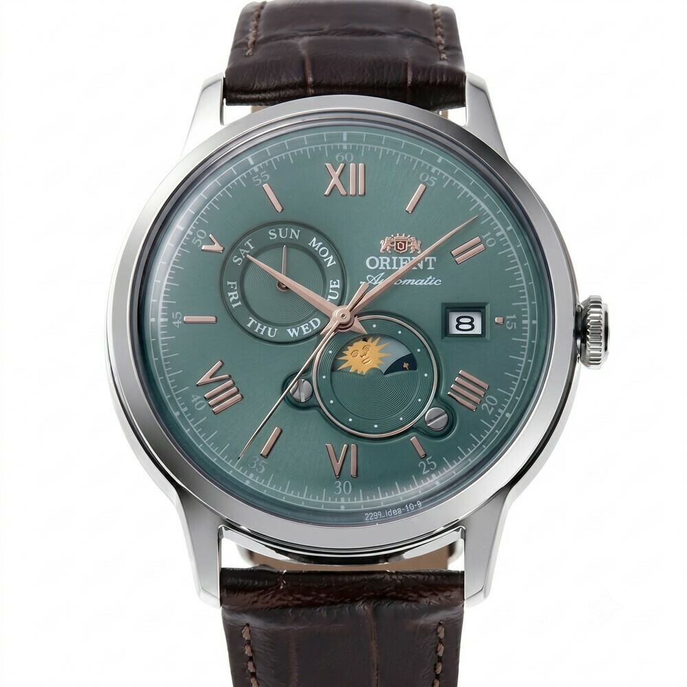 Montre automatique Orient cadran vert homme RA-AK0805E
