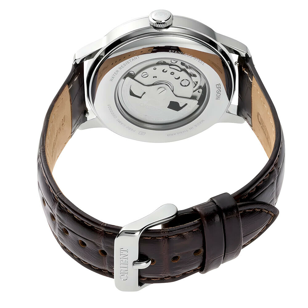Montre automatique Orient cadran bordeaux homme RA-AK0807R fermoir