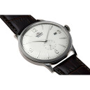 Montre automatique Orient petite seconde cadran blanc homme RA-AP0002S pos&eacute;e