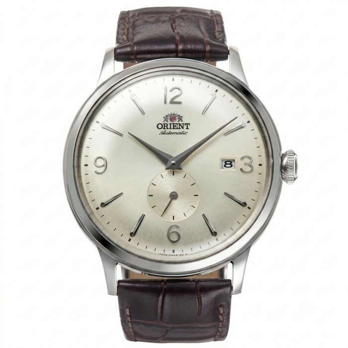 Montre automatique Orient petite seconde cr&egrave;me homme RA-AP0003S