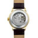 Montre automatique Orient Bambino petite seconde dor&eacute;e blanc homme RA-AP0105Y arriere