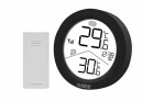 Station m&eacute;t&eacute;o radio-pilot&eacute;e ronde &agrave; poser