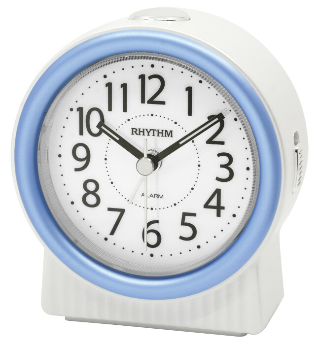 Réveil bleu ultra silencieux à répétition