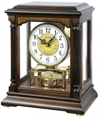Pendule à poser 400 jours à sonnerie balancier rotatif
