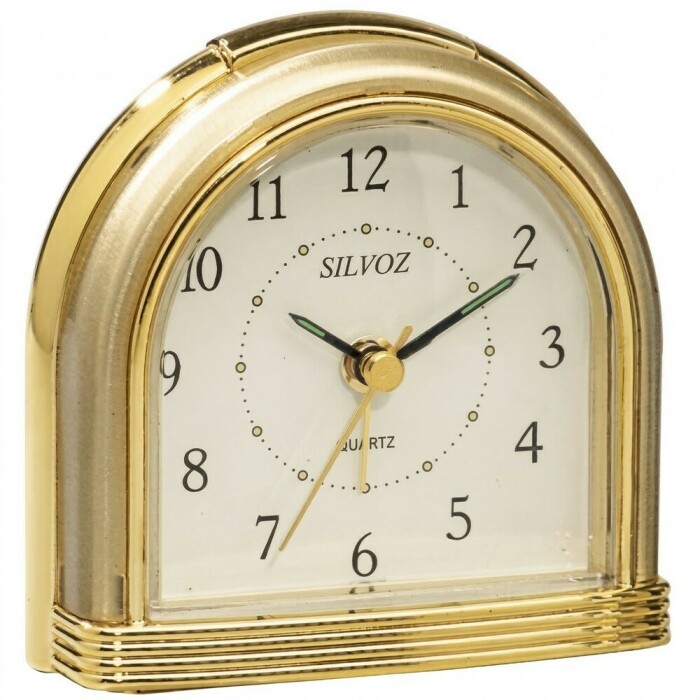 R&eacute;veil de style silencieux d&ocirc;me dor&eacute;