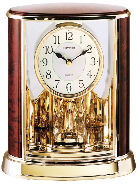 Horloge 400 Jours SCHATZ & SOHNE – Laiton, Balancier Rotatif – Art Déco