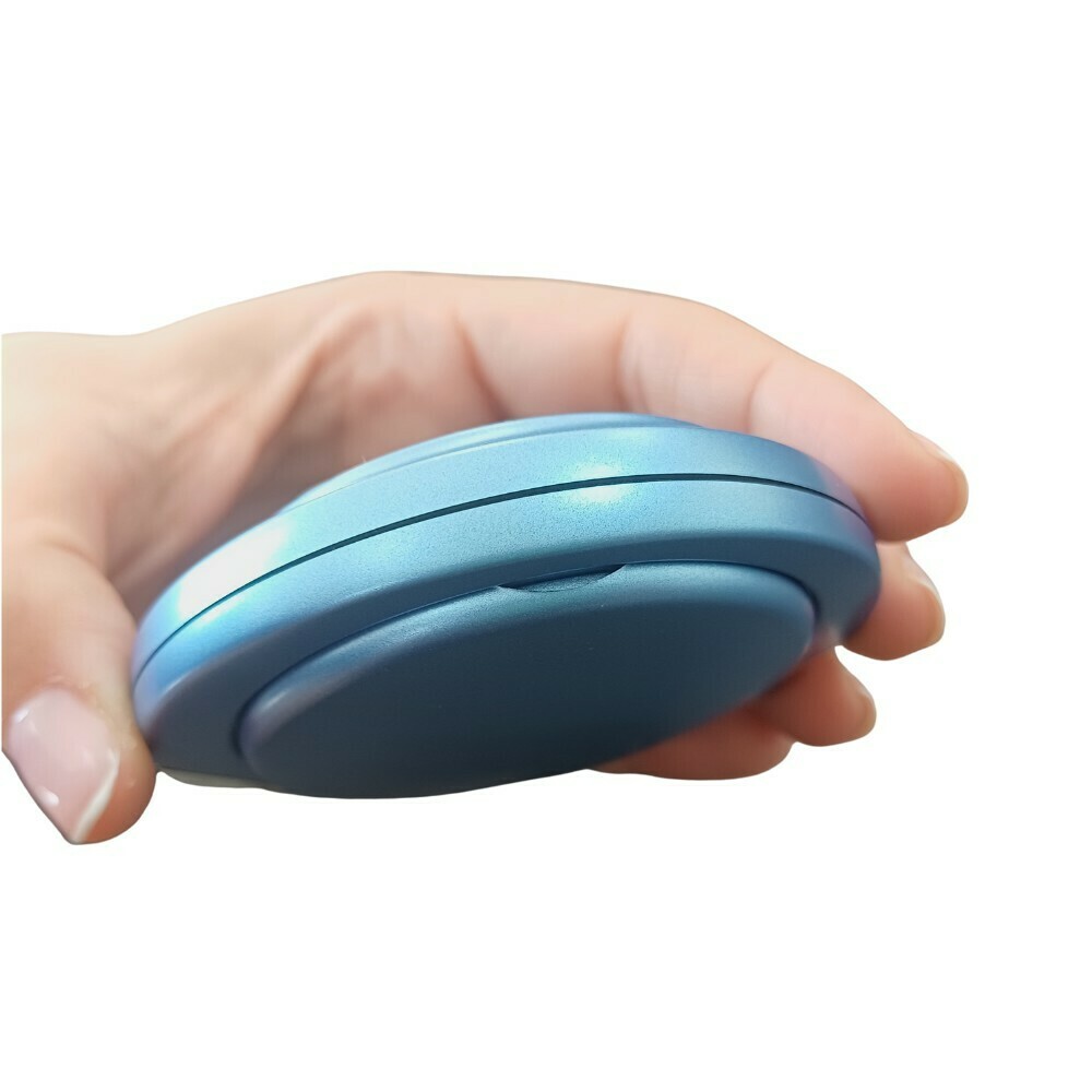 R&eacute;veil de voyage bleu &agrave; clapet &agrave; r&eacute;p&eacute;tition dessus clapet