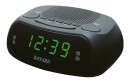 Radio-r&eacute;veil matin digital noir chiffres verts Bayard