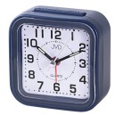 Petit r&eacute;veil carr&eacute; bleu marine sonnerie bip-bip &agrave; r&eacute;p&eacute;tition
