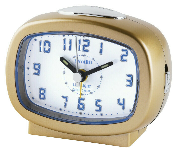 R&eacute;veil matin silencieux Bayard dor&eacute;