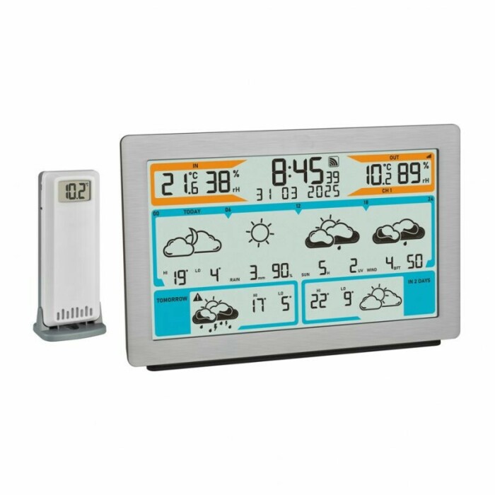 Station m&eacute;t&eacute;o connect&eacute;e Wi-Fi avec pr&eacute;visions J+6, avec sonde