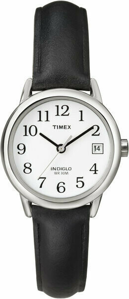 Montre TIMEX Easy reader argent&eacute;e
