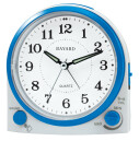 R&eacute;veil matin silencieux Bayard bleu volume r&eacute;glable