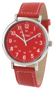 Montre dame ronde rouge Bayard