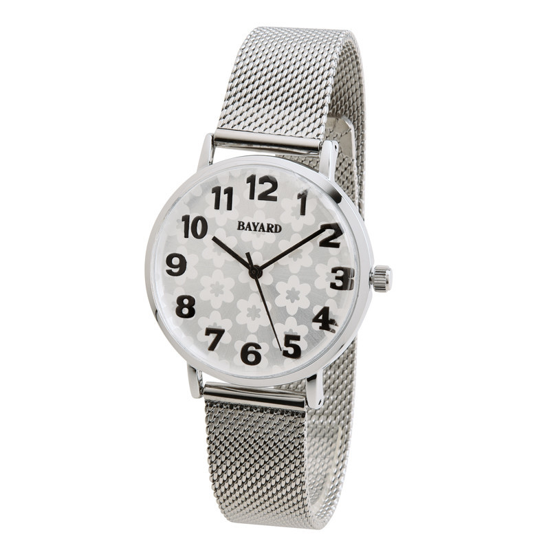 Montre parlante femme Bayard bracelet extensible - Montre parlante