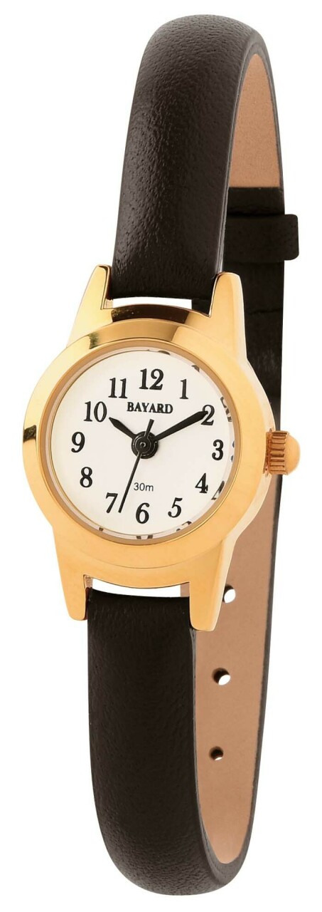 Montre Bayard noire pour femme