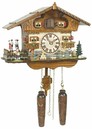 Horloge coucou &agrave; piles sc&egrave;ne de danse avec musiciens
