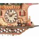 Horloge coucou chalet musical brasserie Trenkle d&eacute;tails