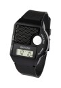Montre parlante en m&eacute;tal avec r&eacute;veil &agrave; r&eacute;p&eacute;tition