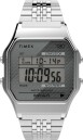 Montre TIMEX Collection T80 bracelet acier argent&eacute;