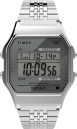 Montre TIMEX Collection T80 bracelet acier argent&eacute;