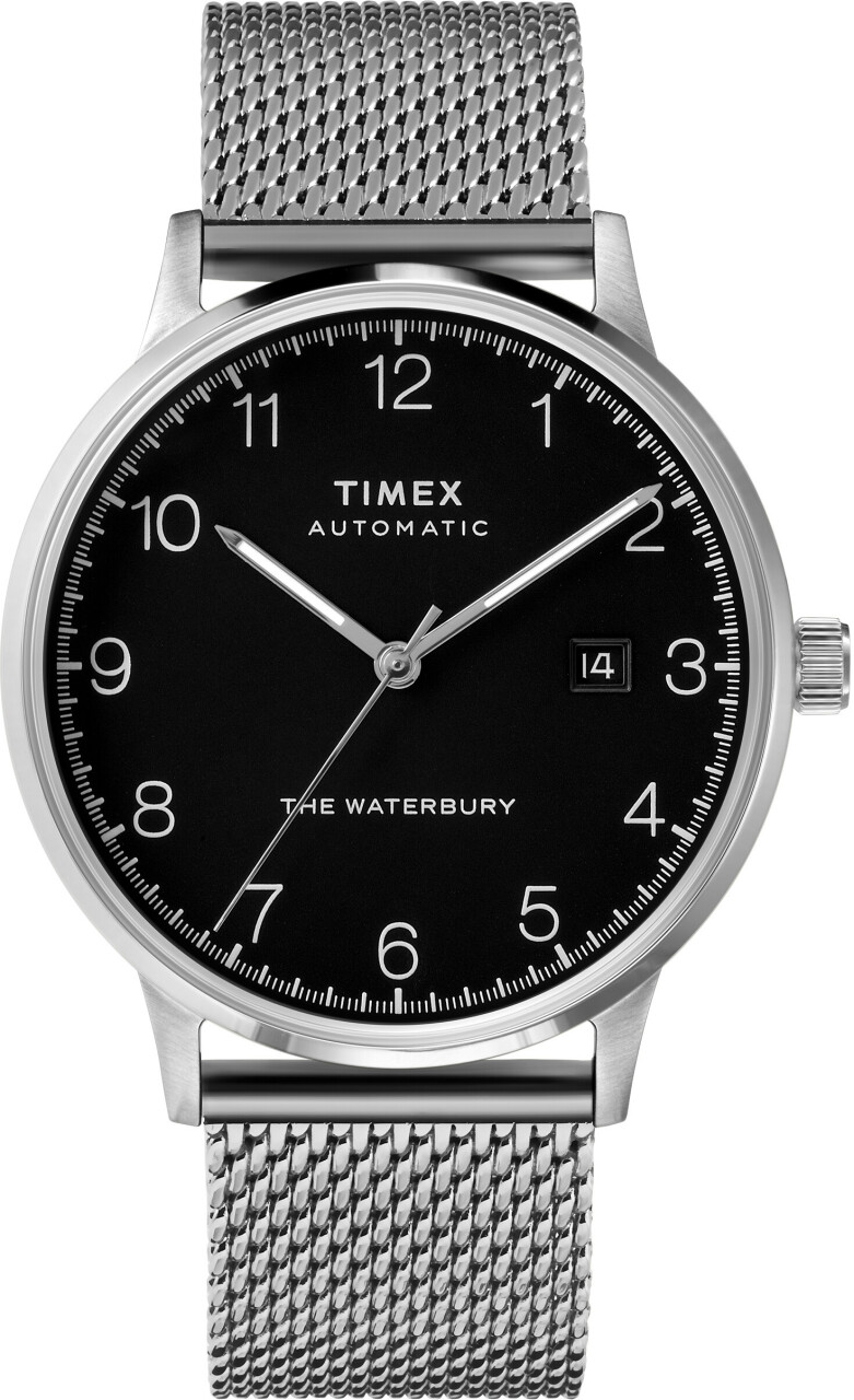 Montre Timex Automatique noire Waterbury 40 mm