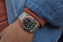 Montre de plong&eacute;e TIMEX Q - Diver couleur argent&eacute;e_port&eacute;