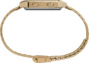 Montre TIMEX T80 Reissue digitale dor&eacute;e_profil