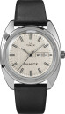 Montre TIMEX 1975 ou 1978 Reissue Day-Date 38 mm argent&eacute;