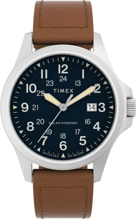 Montre TIMEX Expedition North Field Solar 41mm Bracelet cuir