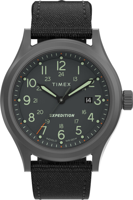 Montre TIMEX noire Collection Expédition® Sierra 41 mm