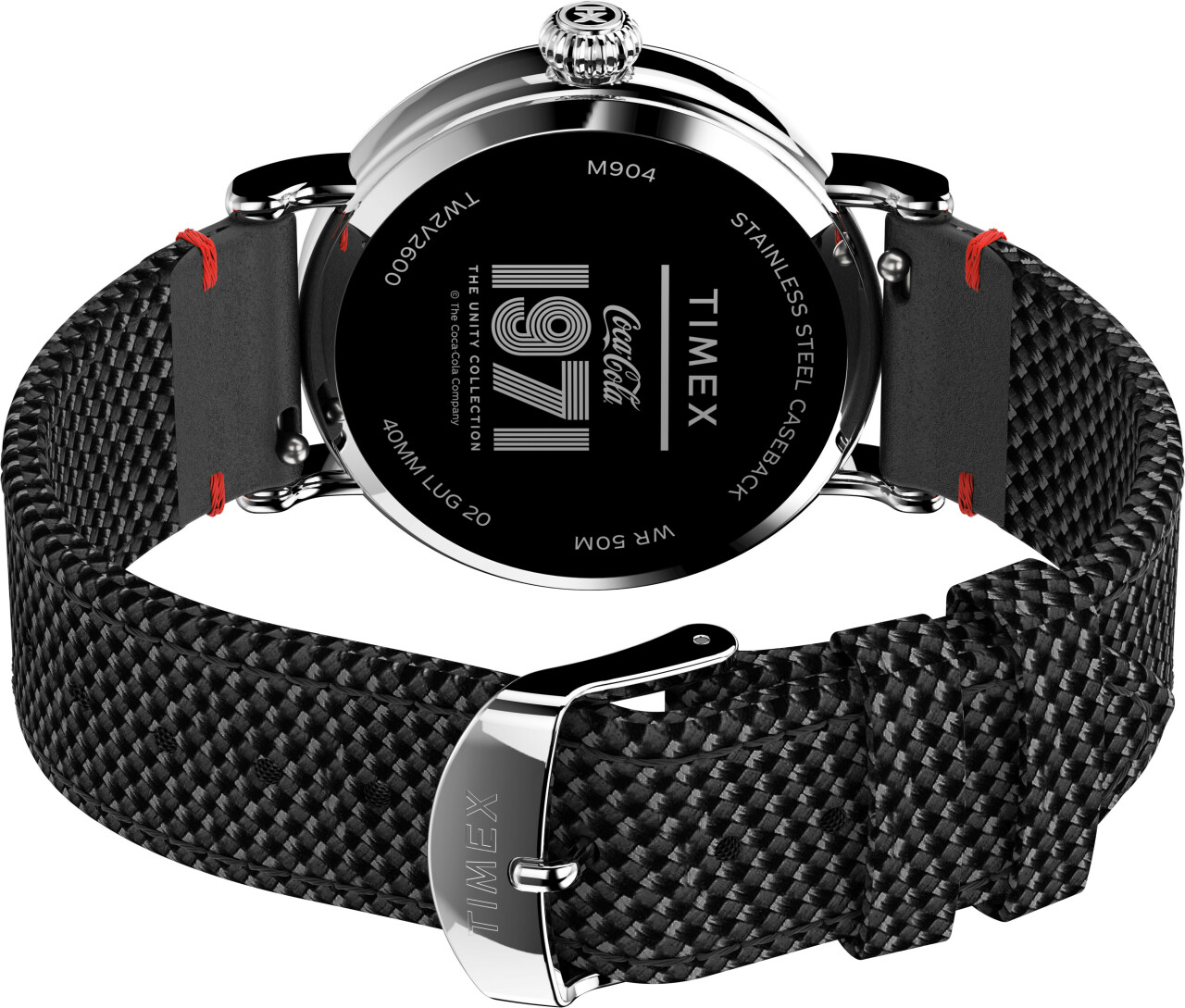 Montre Timex ronde Coca-Cola Edition limit&eacute;e_arri&egrave;re
