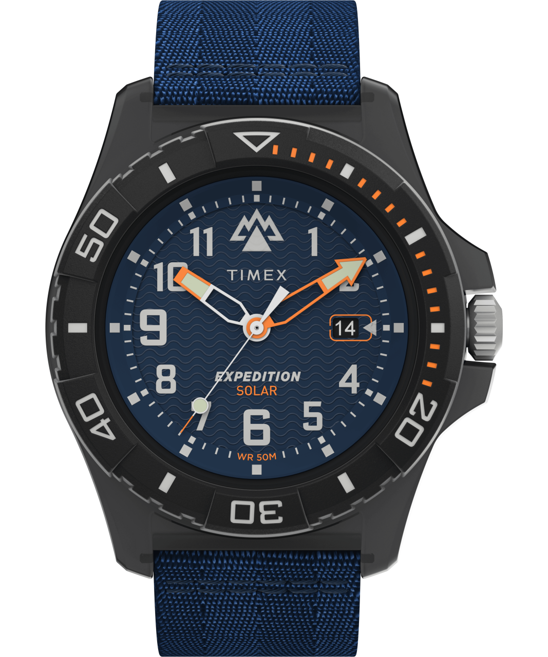 Montre TIMEX Expedition Freedive Ocean 46 mm bleue