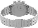 Montre de plong&eacute;e TIMEX Q Chronograph acier_profil