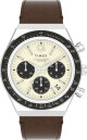 Montre de plong&eacute;e TIMEX Q Chronograph marron