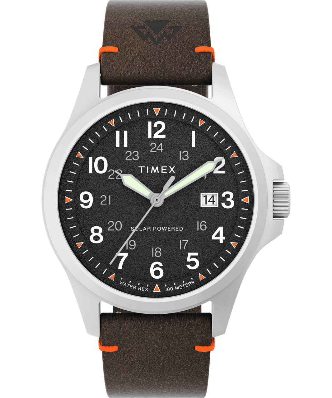 Montre TIMEX Expedition Field Post Solar 41 mm Bracelet cuir