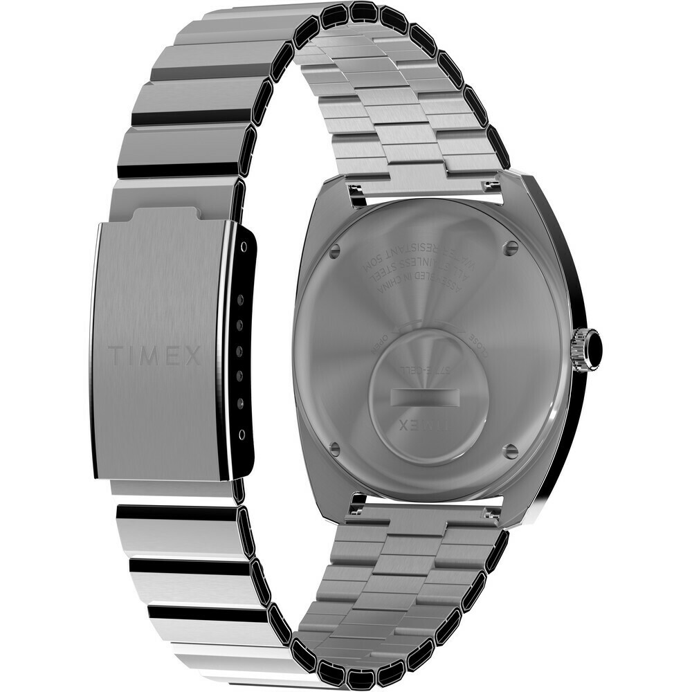 Montre TIMEX Q Dress Reissue cadran bleu 37 mm_profil