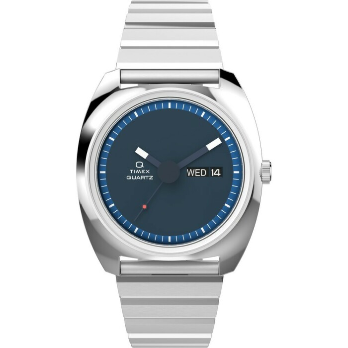 Montre TIMEX Q Dress Reissue cadran bleu 37 mm