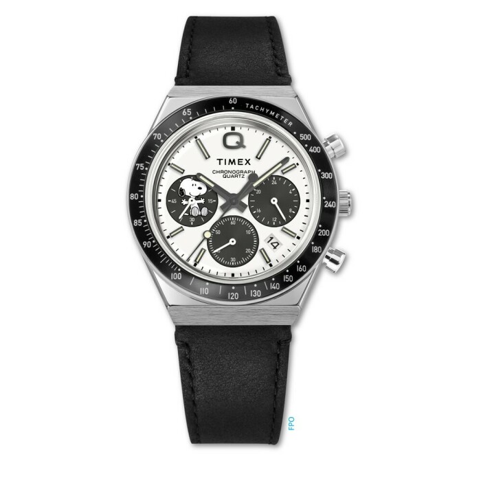 Montre TIMEX TW2W68900 Q Timex Chronograph x Snoopy 40mm