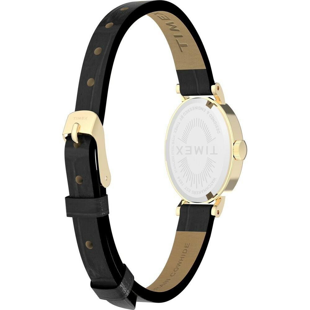 Montre TIMEX Cavatina ovale dor&eacute; 19 mm_arri&egrave;re